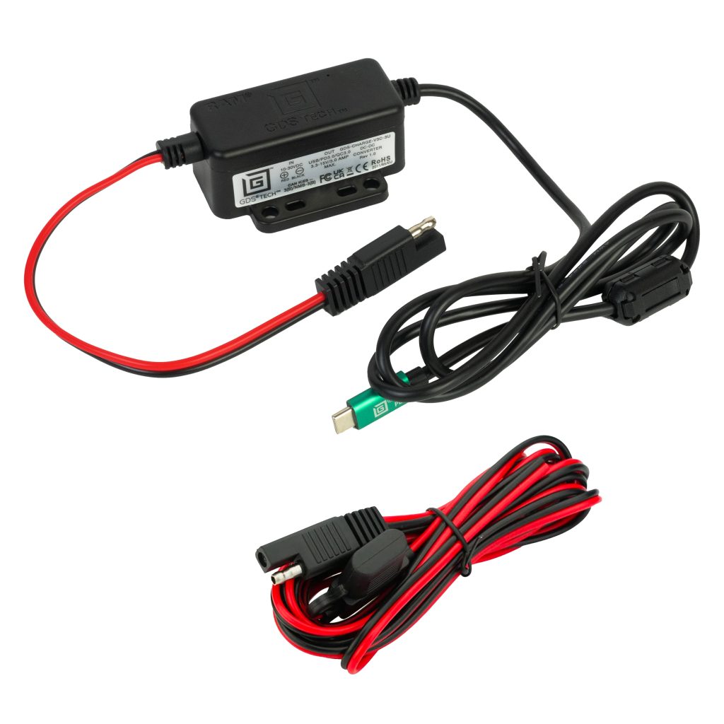 GDS®模块化10- 30 V供电（45 W）公头USB-C硬线充电器