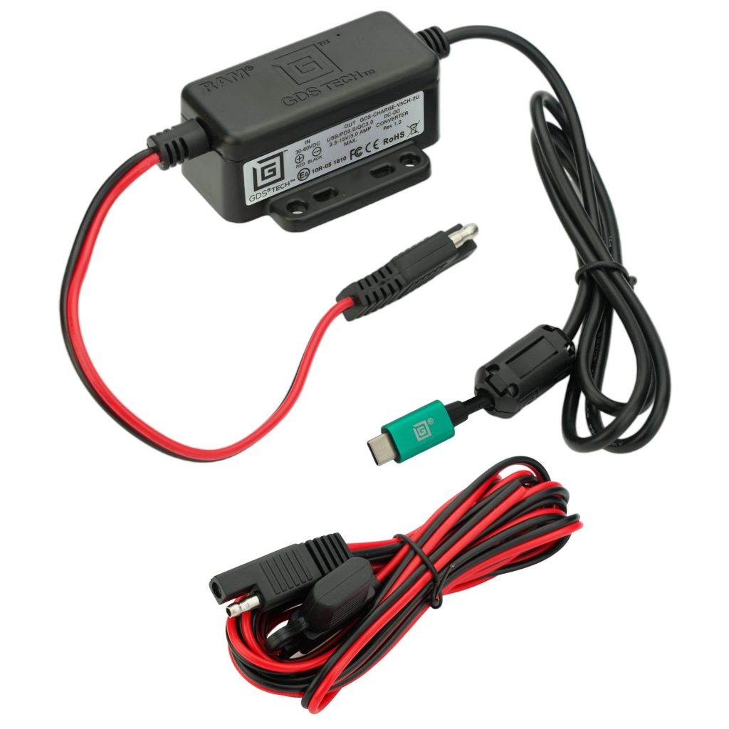 GDS®模块化30- 64 V功率传输（45 W）公头USB-C硬线充电器