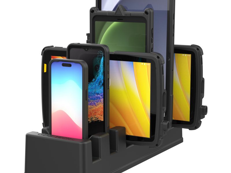 GDS® 6-Port Power + Single RJ45 Dock for Tablets with IntelliSkin®