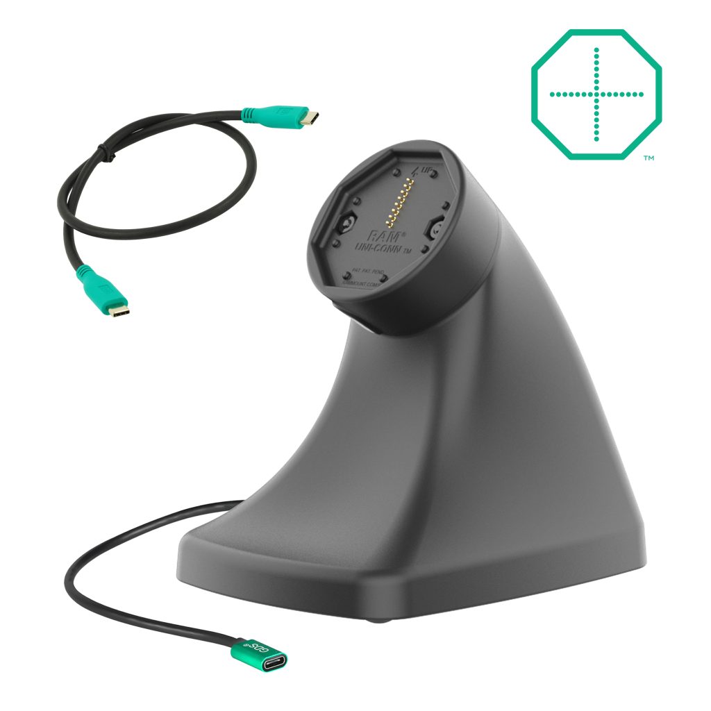 采用USB-C的GDS® Uni-Conn™供电Kiosk Dock
