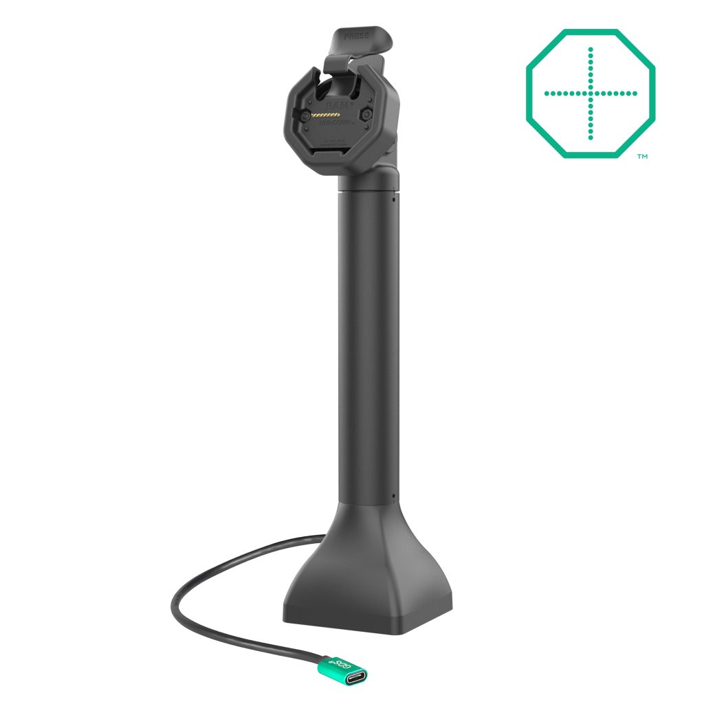 GDS® Uni-Conn™电动14英寸基座底座，配备USB-C