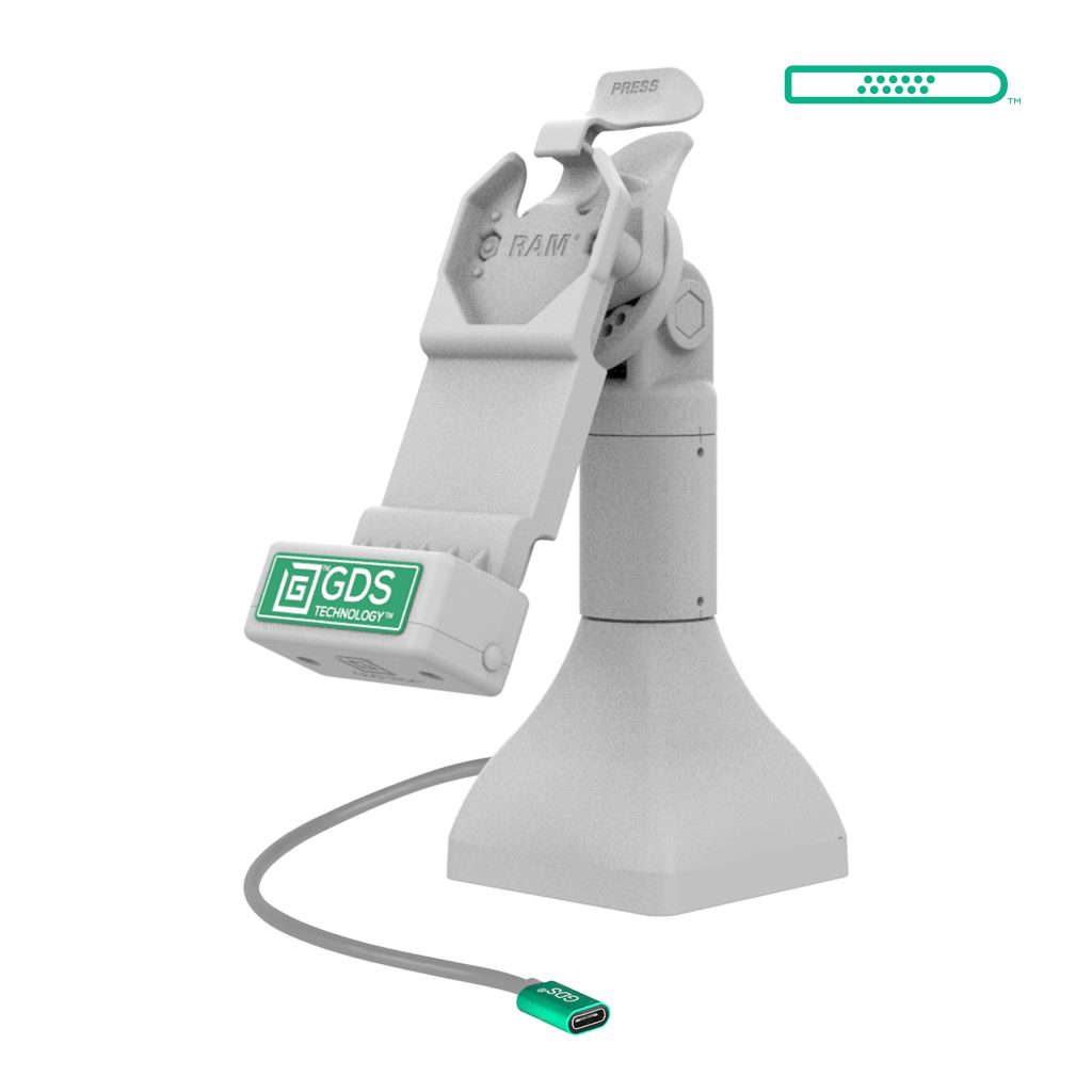 GDS® Uni-Conn™ 7英寸底座，带USB-C – Gray