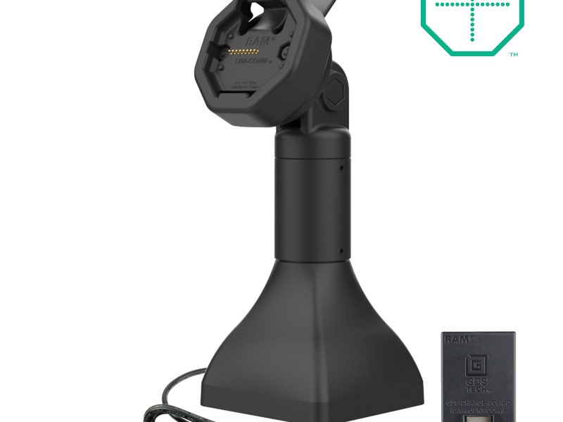 GDS® Uni-Conn™ Powered 7″ Pedestal Dock with PoE