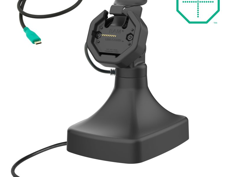 GDS® Uni-Conn™ Powered Tilt & Swivel Dock with USB-C