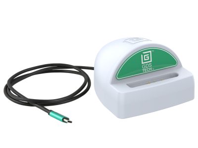 GDS® Desktop Dock with Power Delivery – Large Tablets – Gray