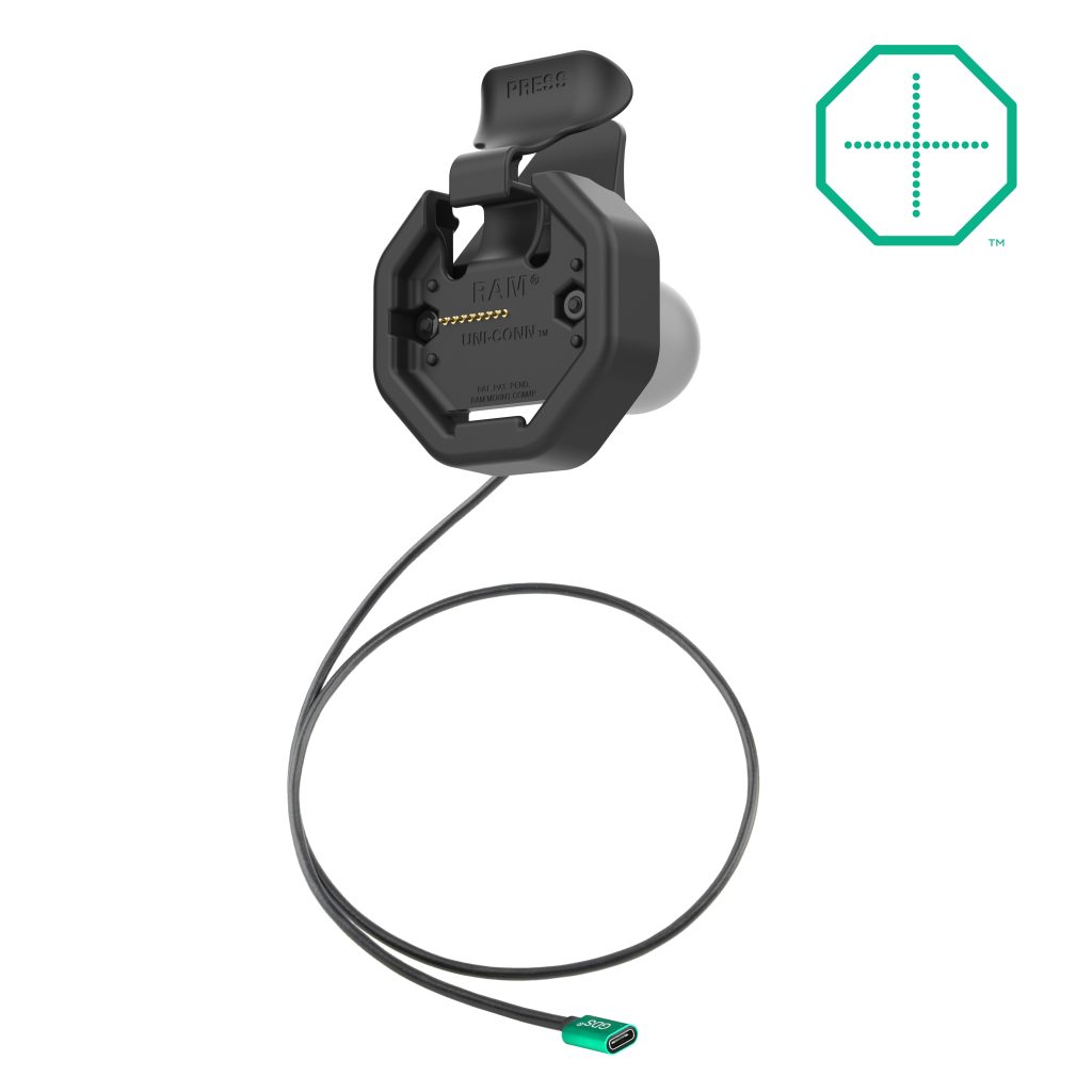 带有USB-C连接器的GDS® Uni-Conn™供电管理单元底座