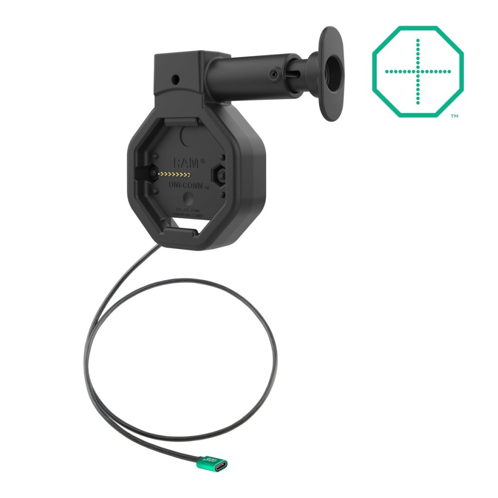 带有释放按钮的GDS® Uni-Conn™供电USB-C Dock