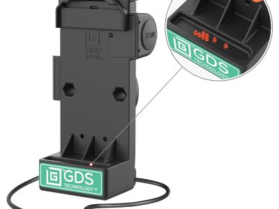 GDS® Uni-Conn™ Spring Loaded Power + Single USB-A Dock – Heated Pins