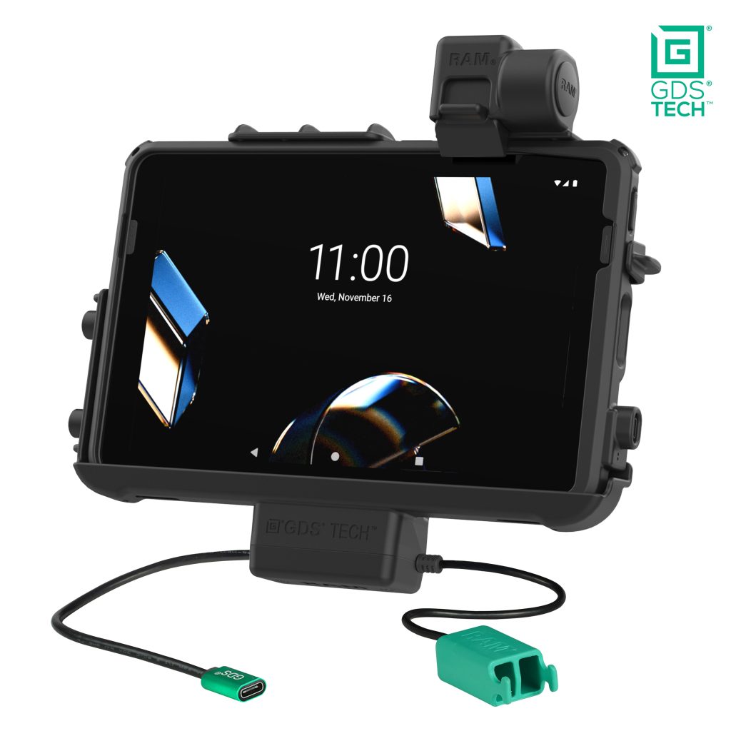 GDS® Thin-Dock™ +双USB，适用于Zebra ET 401 & ET 4x 10 &，带TLR Skin ®