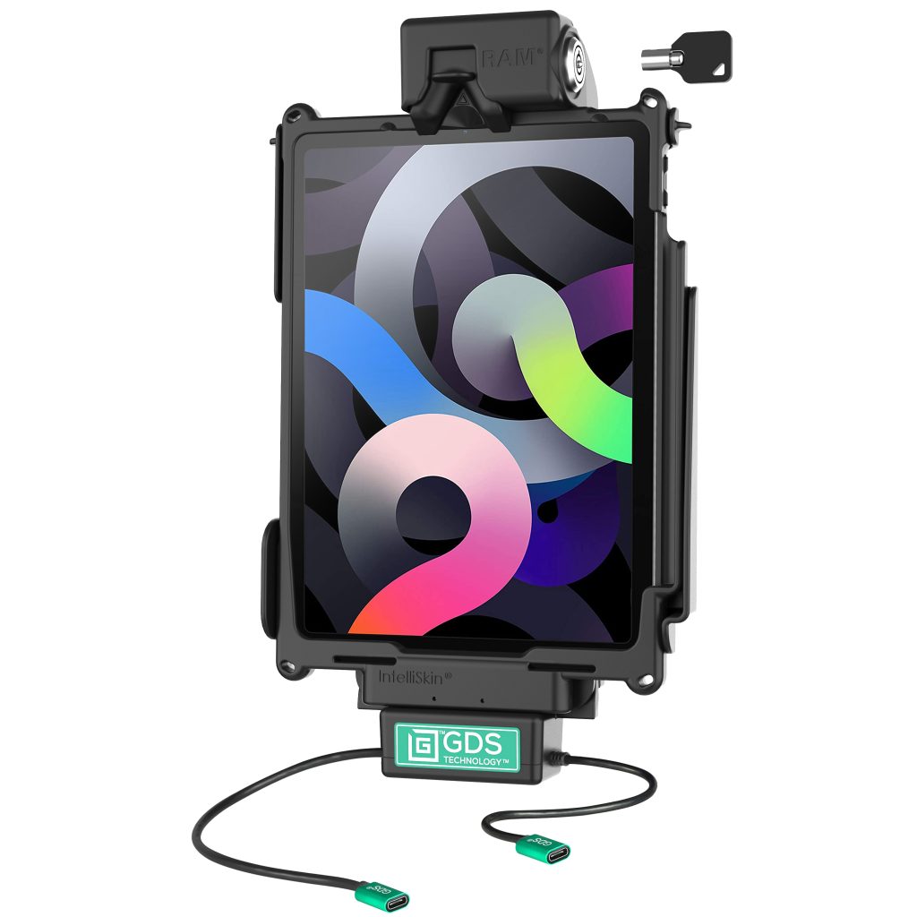 锁定iPad 10和11、Pro 11和Air 11的GDS® Tough-Dock™ + USB-C数据