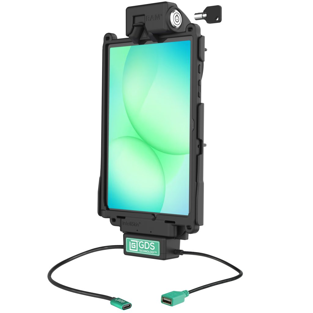 针对三星Tab A11+和Tab A9+锁定GDS® Tough-Dock™ +单USB-A