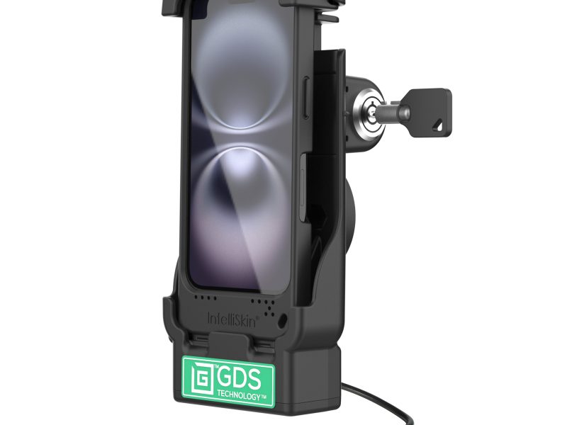 GDS® Powered Locking Dock for iPhone 16 & 16 Pro with IntelliSkin®