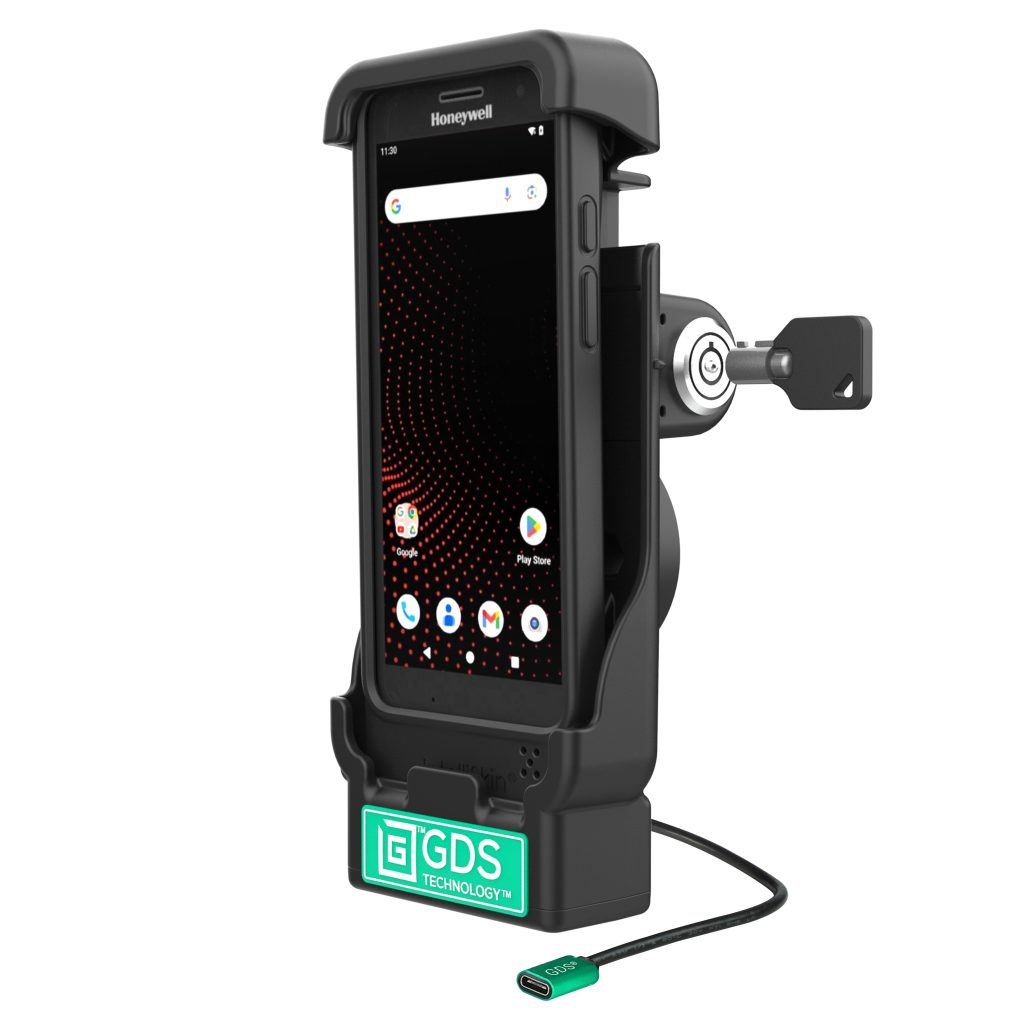 适用于配备智能Skin ®的Honeywell CT 37的GDS®电动锁定车辆底座