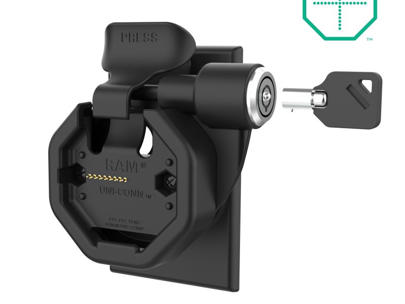 GDS® Uni-Conn™ Powered Locking Snap-In Wall Dock with PoE