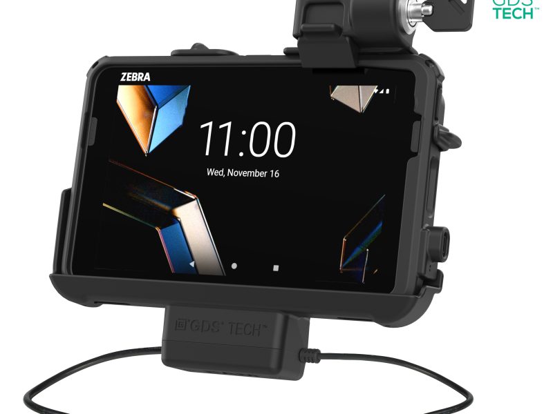 Locking GDS® Thin-Dock + Data for Zebra ET401 8″ with IntelliSkin®