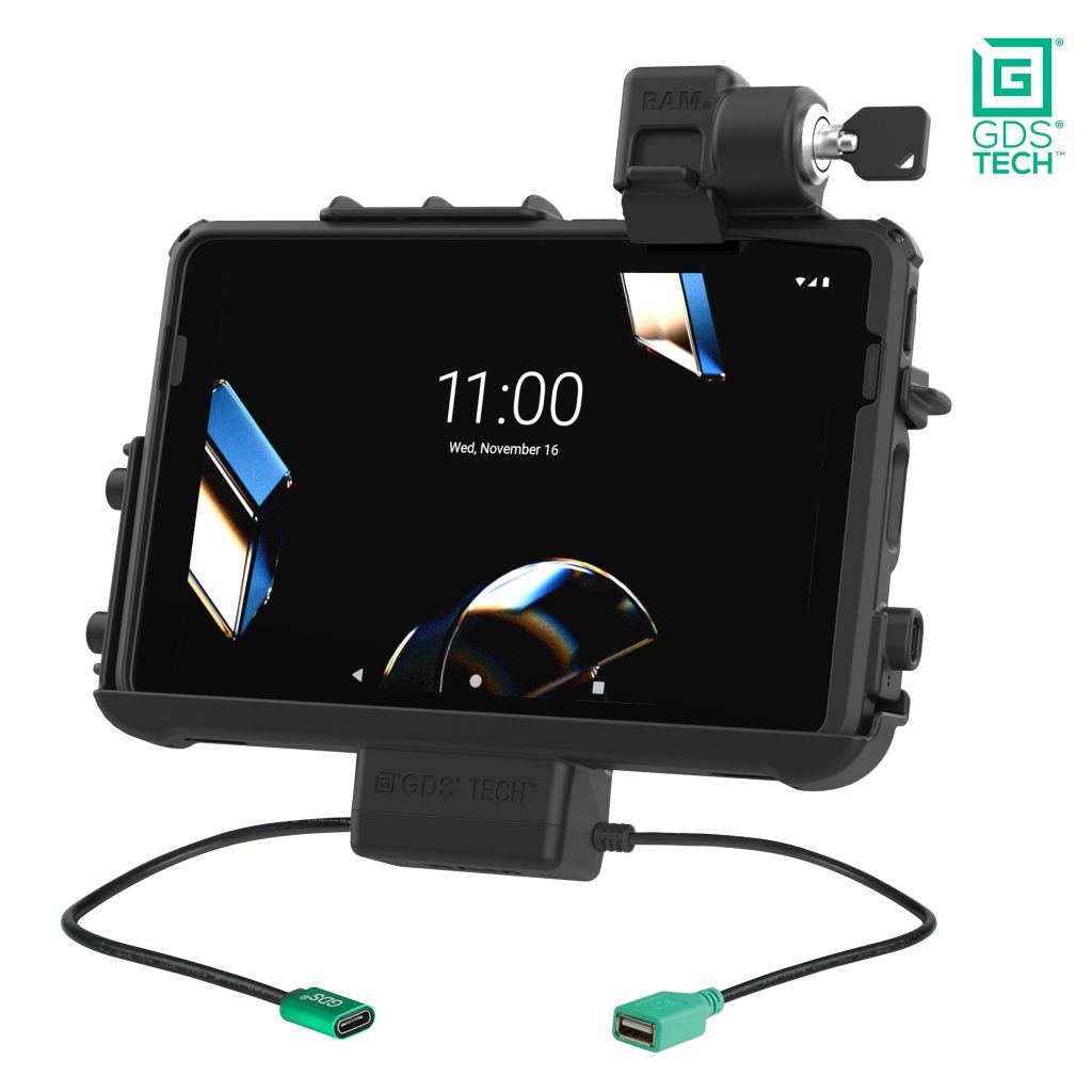 使用TLR ®锁定Zebra ET 401 10英寸的GDS® Thin-Dock™ +数据