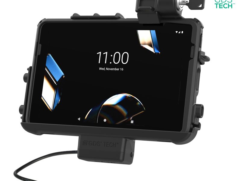 Locking GDS® Thin-Dock™ for Zebra ET401 & ET4x 10″ with IntelliSkin®