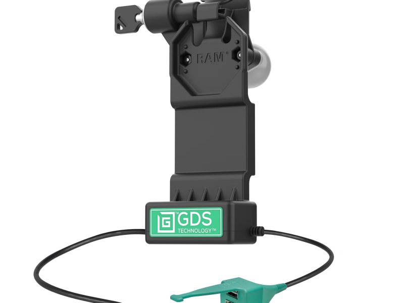 GDS® Uni-Conn™ Left Locking Dock + USB-A & RJ45 with Release Lever