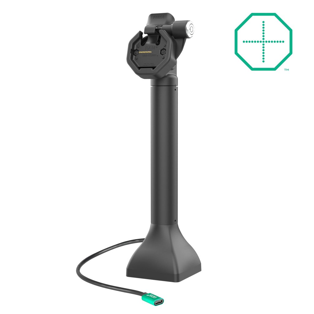 GDS® Uni-Conn™电动14英寸带USB-C的锁定基座底座