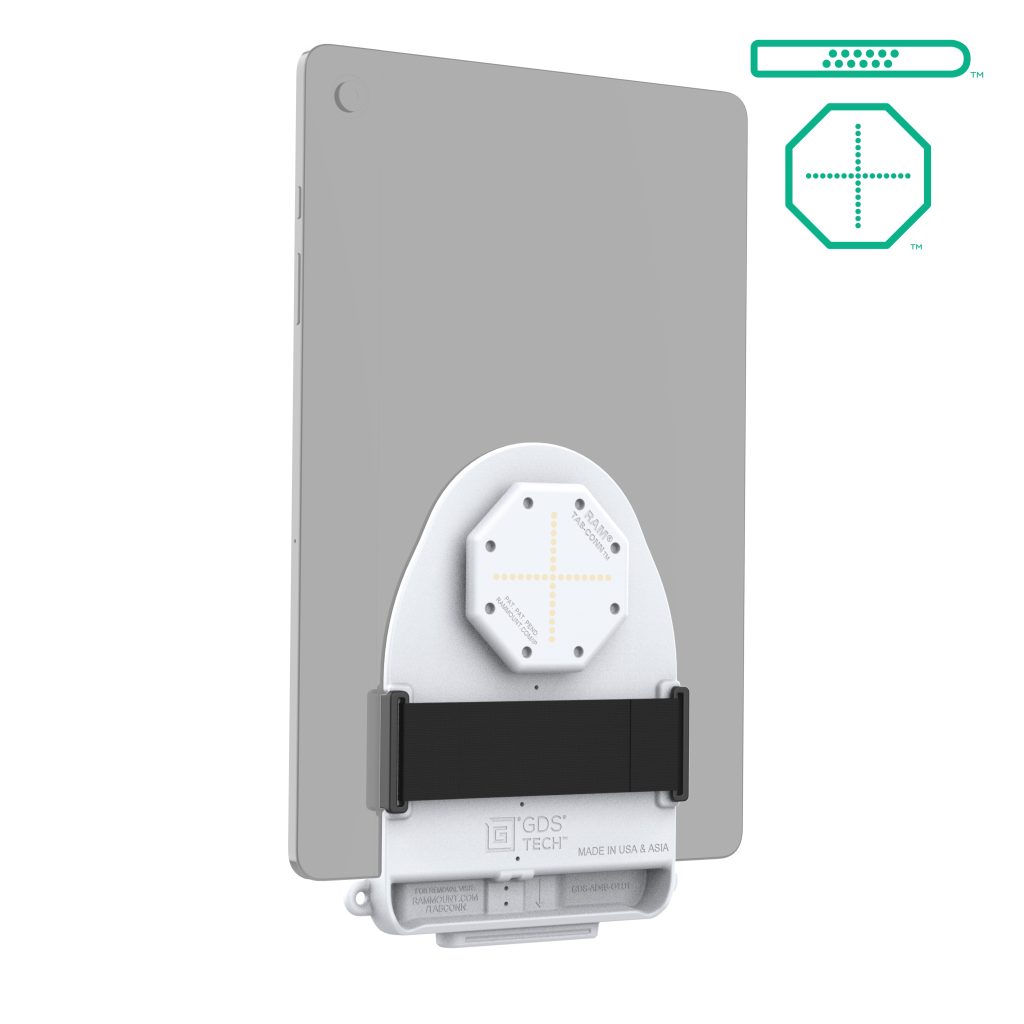 GDS® Tab-Conn™适用于无壳平板电脑（D形和后垫）-灰色