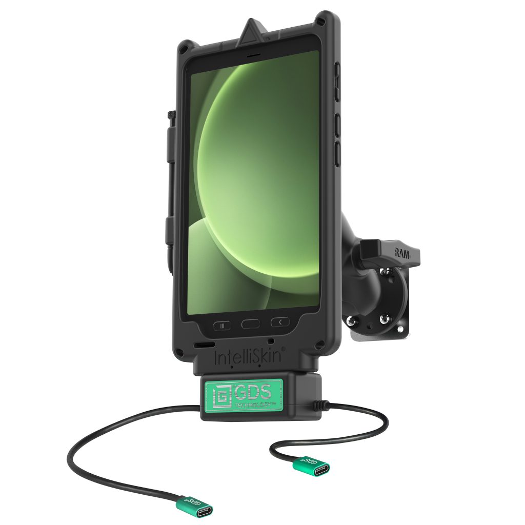 GDS® Uni-Conn™车载套件+适用于Samsung Tab Active 5的单USB-C