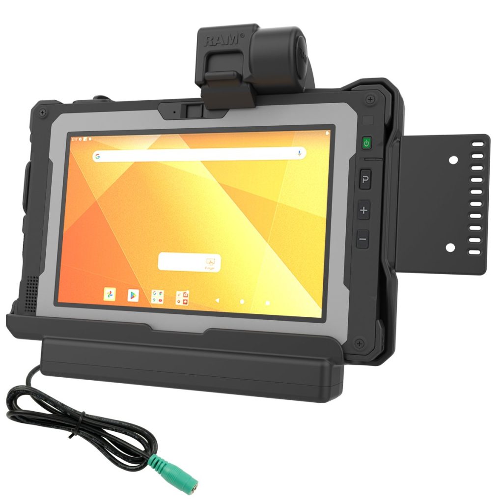 Getac ZX 80的RAM® Form-Fit电动底座