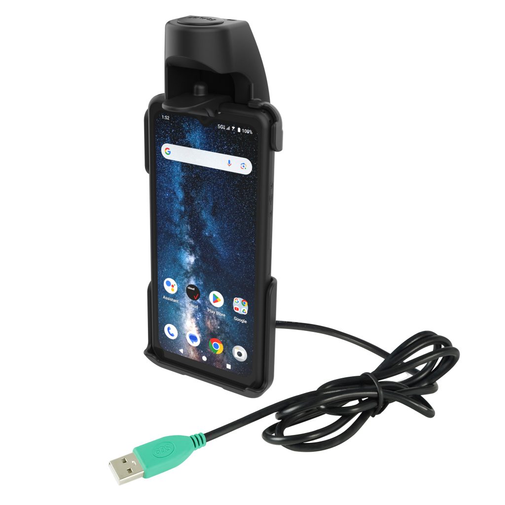 RAM® EZ-Roll ‘ r ™ Powered Dock，适用于Sonim XP Pro、Pro Hot和Pro E