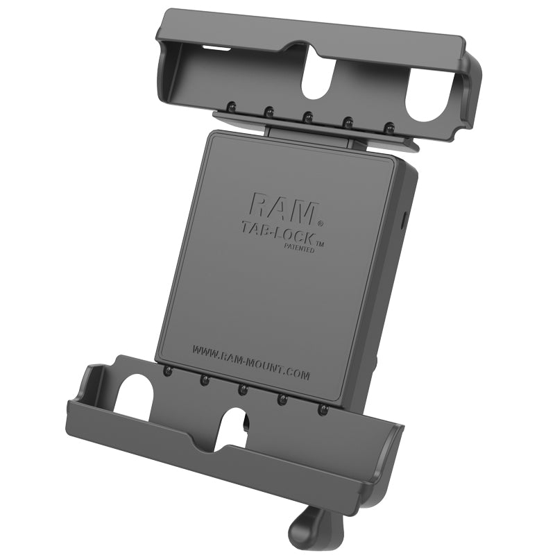 RAM® Tab-Lock™支架，适用于9英寸-10.5英寸平板电脑，配有重型外壳