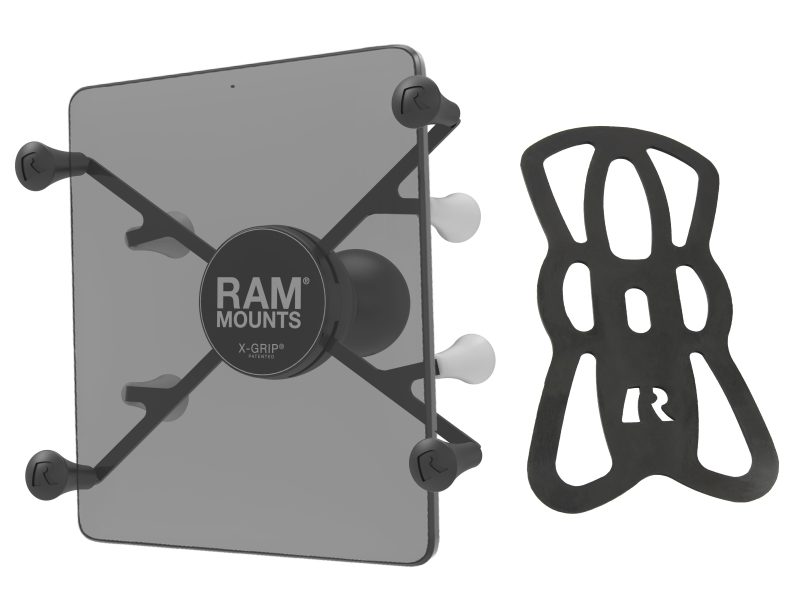 RAM® X-Grip® Universal Holder for 7″-8″ Tablets with Ball – C Size