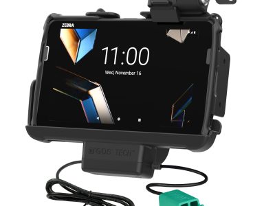 Locking RAM® Tough-Dock™ Power + Dual USB for Zebra ET4x 8″