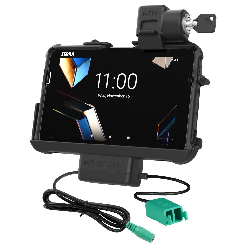 Zebra ET 401 8英寸的锁定RAM® Thin-Dock™ +双USB