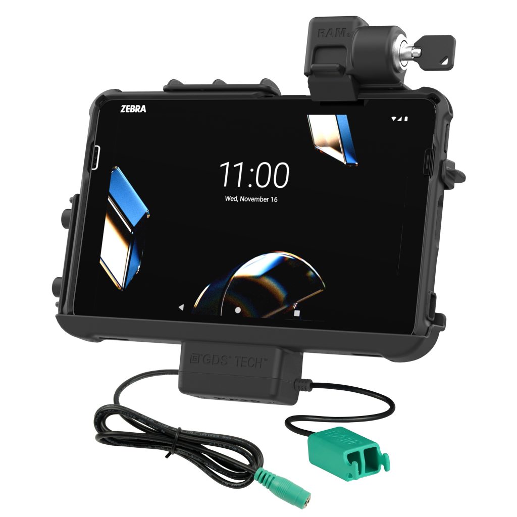 Zebra ET 401 10英寸锁定RAM® Thin-Dock™ +双USB