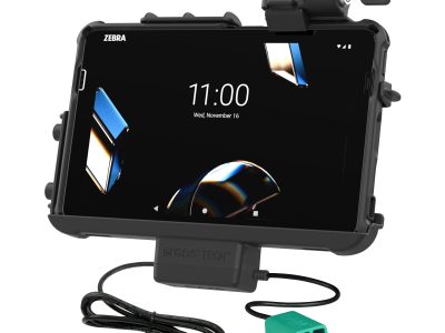 Locking RAM® Thin-Dock™ + Dual USB for Zebra ET401 10″