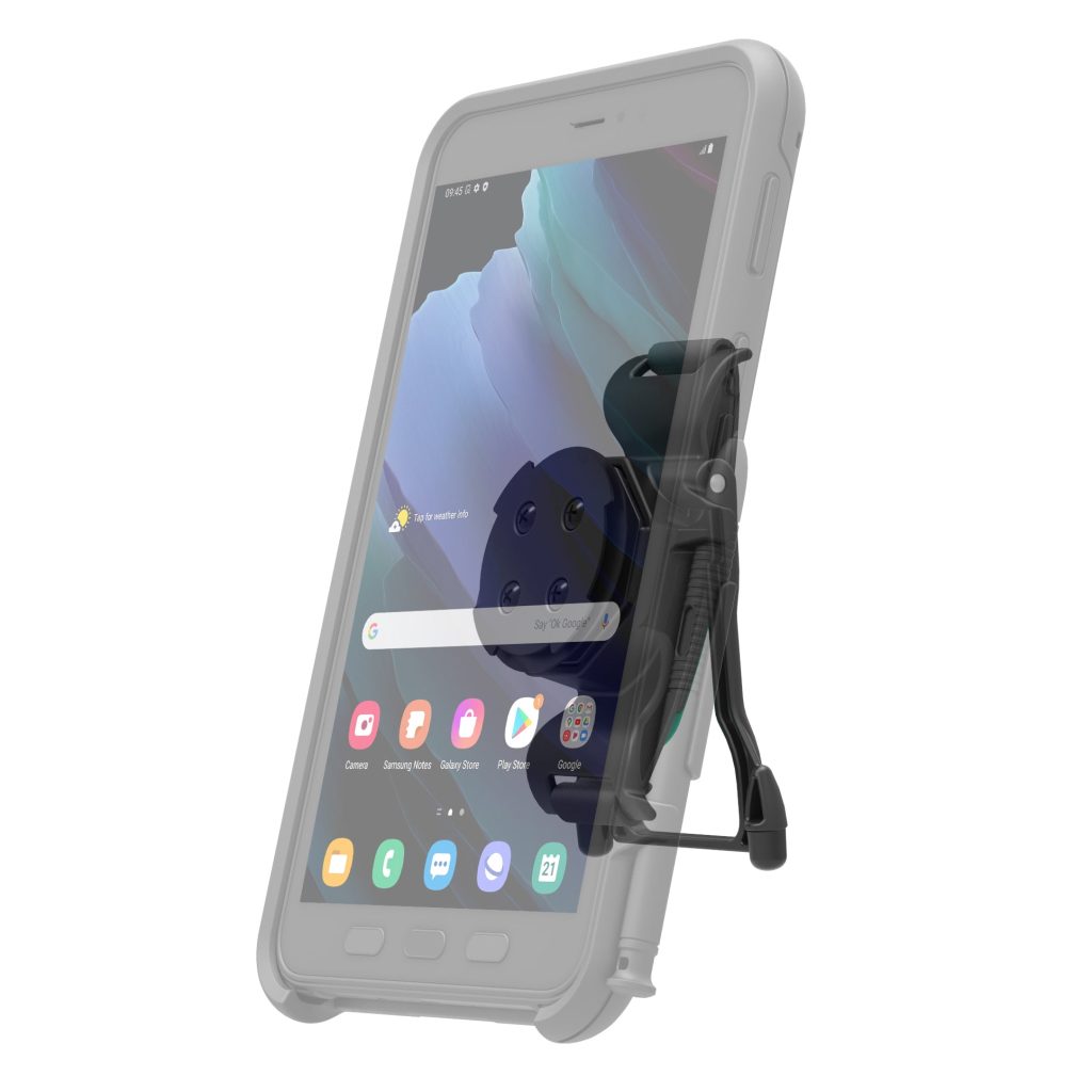 GDS® Hand-Stand™，带OtterBox uniVERSE平板电脑壳适配器