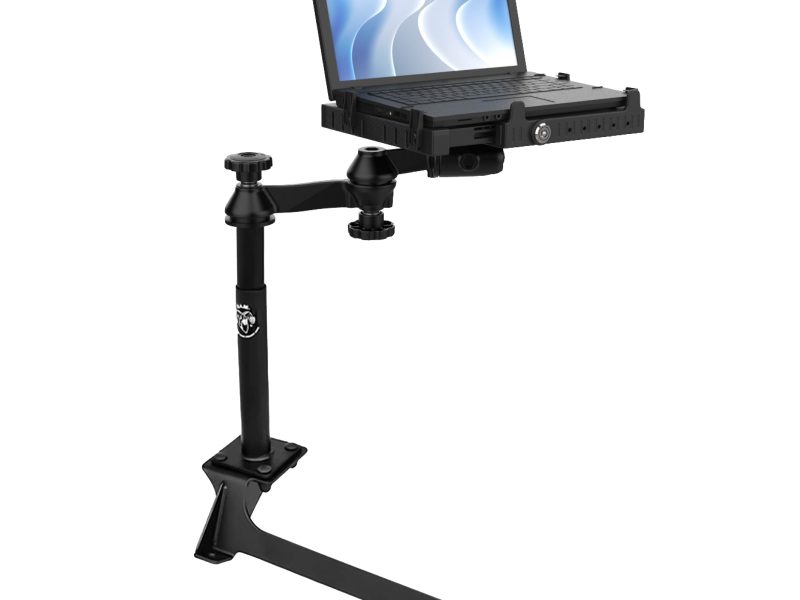 RAM® No-Drill™ Laptop Mount for ’05-26 Nissan Frontier + More