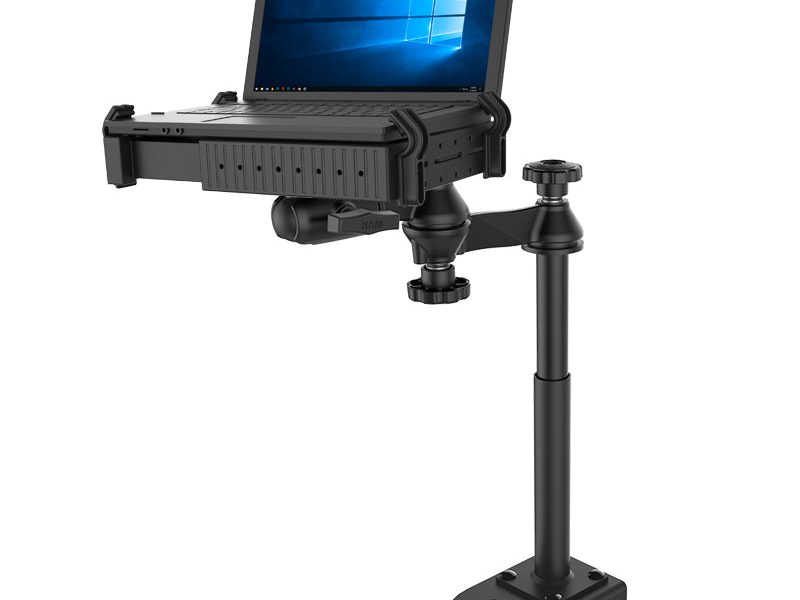 RAM® No-Drill™ Laptop Mount for ’14-26 Ford Transit Full Size Van