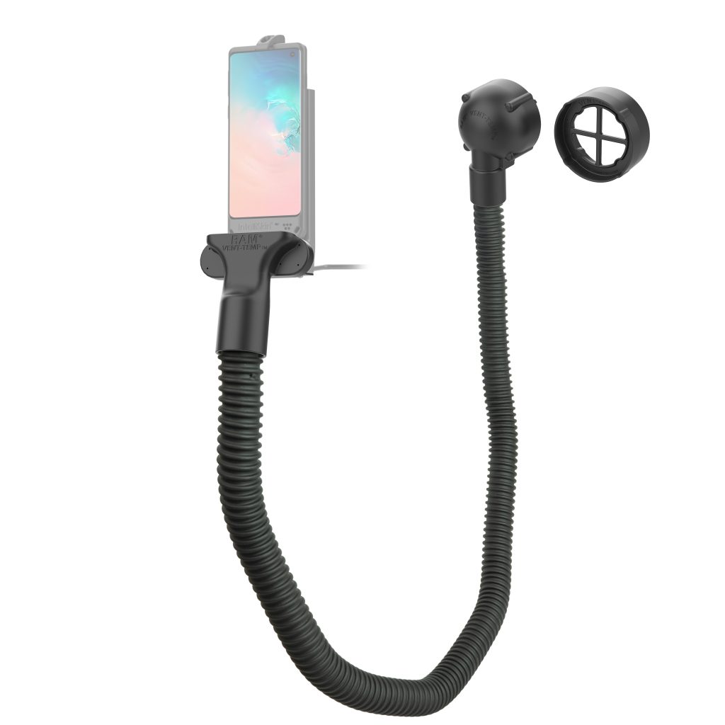 RAM® Vent-Temp™，带圆形通风口的前置底座连接