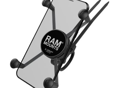 RAM® X-Grip® Large Phone Mount with RAM® EZ-On/Off™ Bicycle Base