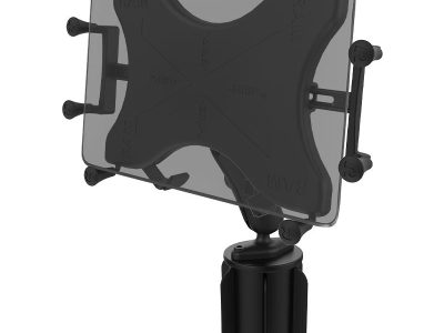 RAM® X-Grip® with RAM-A-CAN™ II Cup Holder Mount for 9″-11″ Tablets
