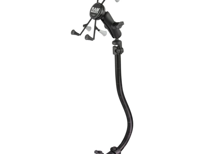 RAM® X-Grip® Wheelchair Leg Rail Mount for 7″-8″ Tablets
