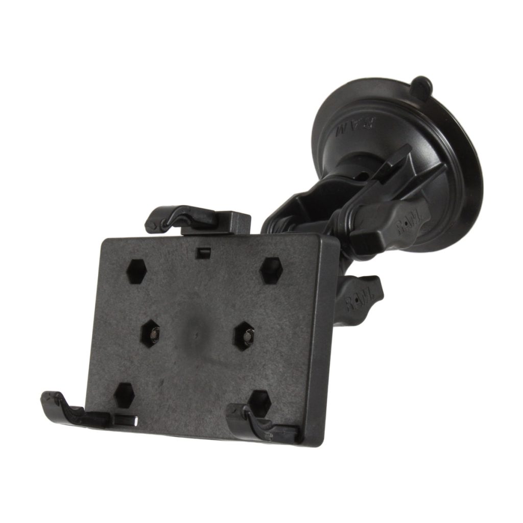 RAM® Twist-Lock™吸座，带通用弹簧加载支架