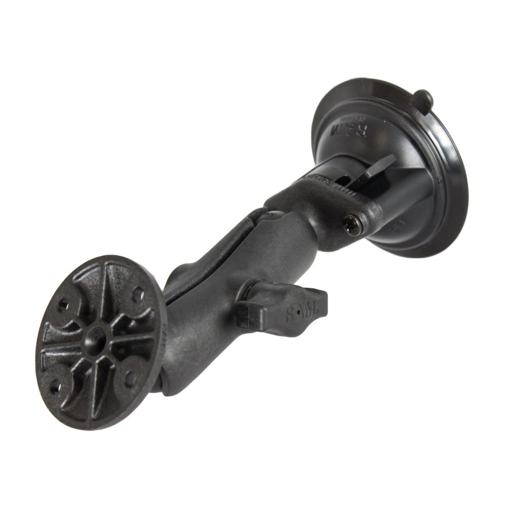 RAM® Twist-Lock™复合吸座，带圆板-中等
