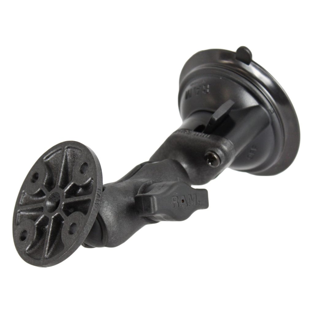 RAM® Twist-Lock™复合吸座，带圆板-短