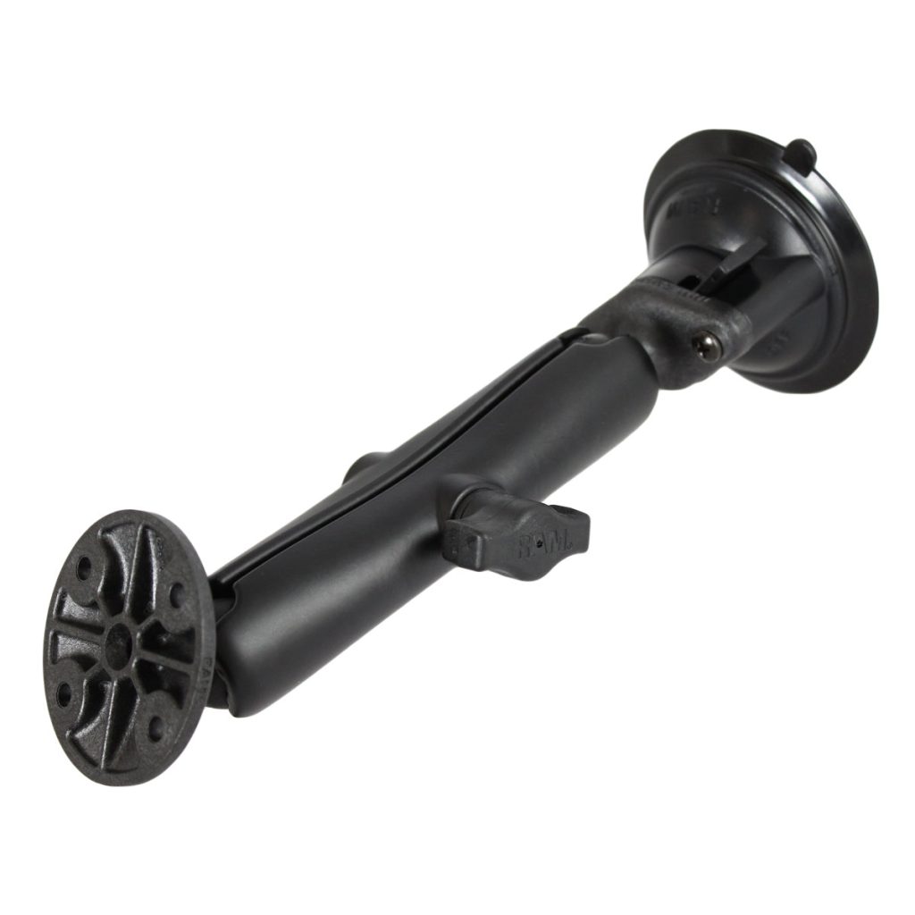 RAM® Twist-Lock™复合吸座，带圆板-长