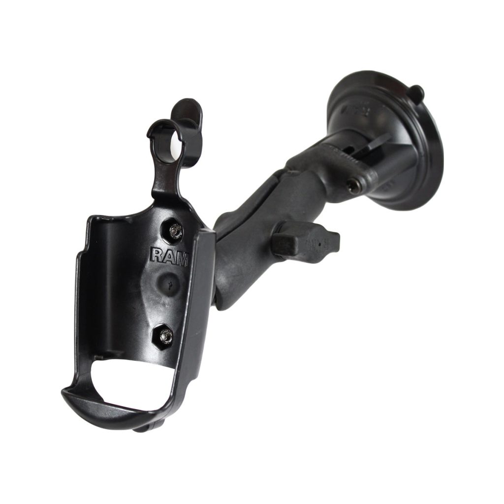 Garmin Rino 520 +的RAM® Twist-Lock™复合吸盘支架
