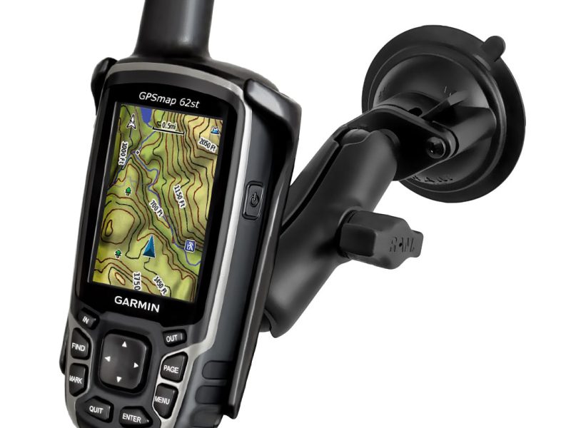 RAM® Twist-Lock™ Composite Suction Cup Mount for Garmin Astro 320 + More