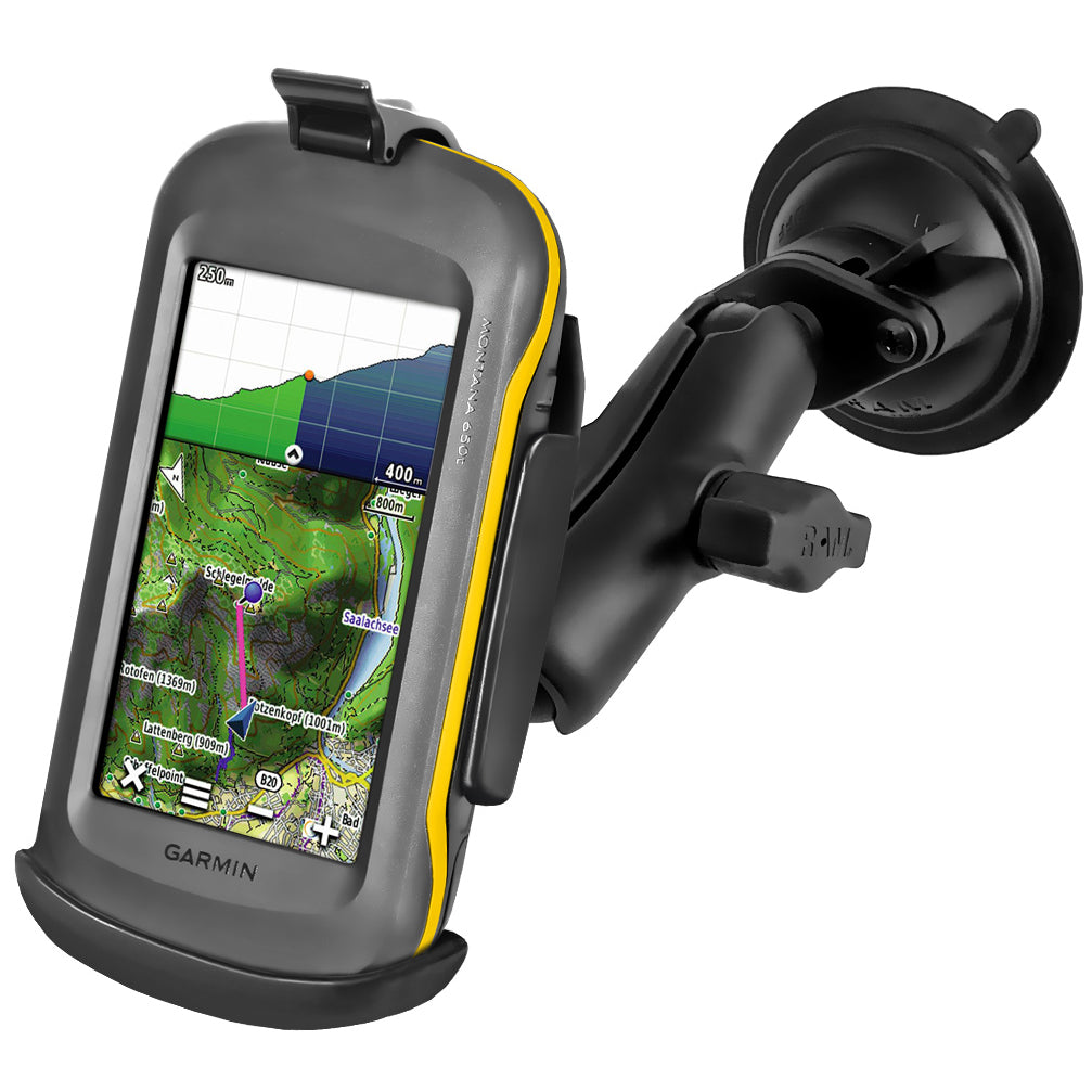 适用于Garmin Montana 600 +的RAM® Twist-Lock™复合吸座