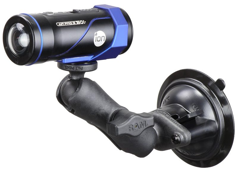 RAM® Twist-Lock™ Composite Suction Cup Mount with 1/4″-20 Camera Adapter