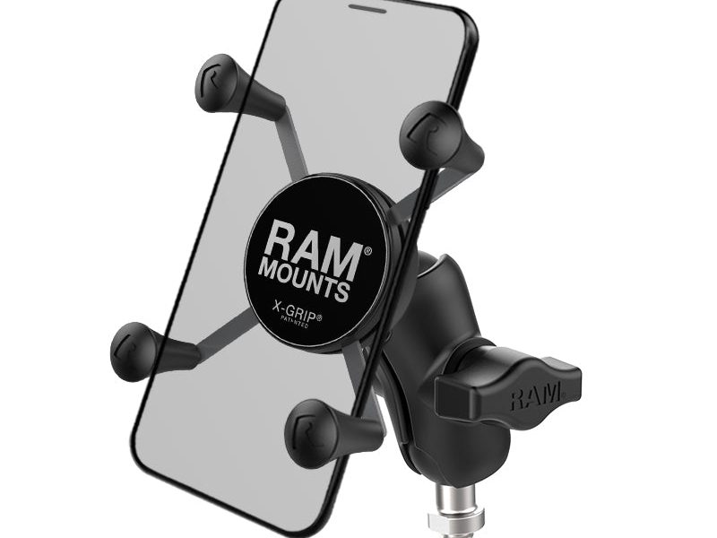 RAM® X-Grip® Phone Mount with 3/8″-16 Threaded Ball Base