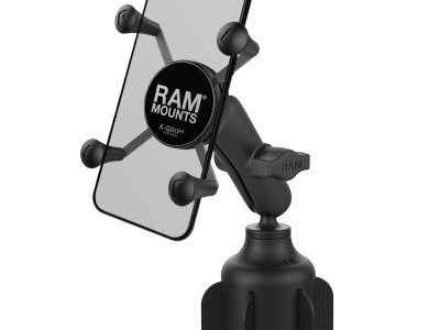 RAM® X-Grip® Phone Mount with RAM® Stubby™ Cup Holder Base